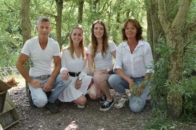 Kees, Diane, Linda, Elly